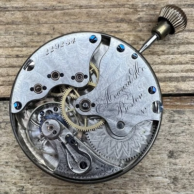 Movimiento Reloj Bolsillo Howard Talla N - Grado 10 - 15 Joyas Foto 1 de 2