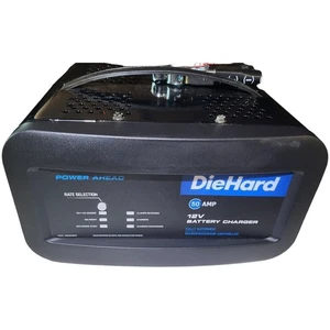 Cargador de batería Diehard automático 12 voltios 50 amperios amplificador/arrancador del motor - Imagen 1 de 4