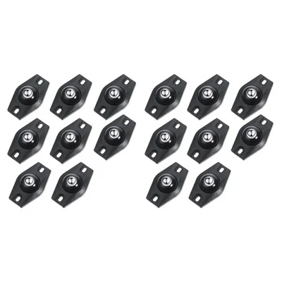 16 Pieces Self Adhesive Caster Wheels  Swivel Wheels 360 Degree Rotation1474 - Bild 1 von 4