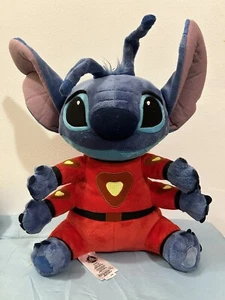 Disney Stitch Blue Alien Plush Stuffed Animal Soft Toy 16" Lilo and Stitch Movie - Picture 1 of 7