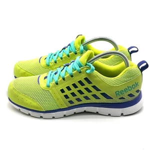 Reebok Dual Compound hellgrün sportliche Laufschuhe Damen Größe 10 - Bild 1 von 10