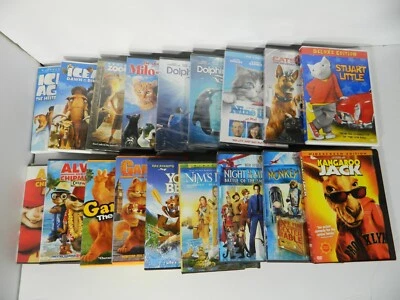 Dvd Lot of 18 (New and Pre Owned) Garfield, Ice Age, Yogi Bear + more! Foto 1 de 4