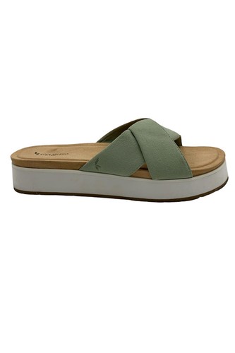 Sandali Koolaburra by UGG Twist Detail Slide Desert Sage