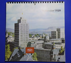 DDR Reklame Poster VEB Carl Zeiss Jena Kalender vintage Werbung 1959
