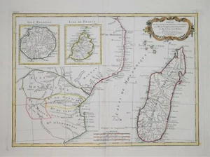 AFRICA - MADAGASCAR, PUBLISHED BY LATTRE, 1772. - Picture 1 of 1