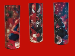 Spider-Man / Venom 20 oz stainless steel tumbler - Picture 1 of 4