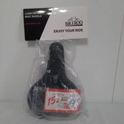 Удобное седло велосипедного сиденья - мягкая подкладка из пеноматериала с эффектом памяти с инструментами и дождевиком - Изображение 1 из 4