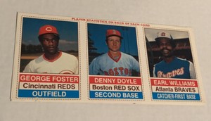 George Foster  Denny Doyle  Earl Williams 1976 Hostess Panel 106 107 108