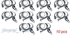 Hurtownia 10 x słuchawki douszne PTT do radia Yaesu Vertex VX-160 VX-3R FT-60R - Zdjęcie 1 z 3