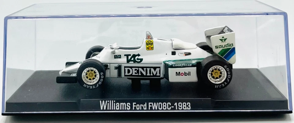 EBOND Modellino F1 Williams Ford FW08C - 1983 - Die Cast - 1:43 - 0361 - Immagine 1 di 1