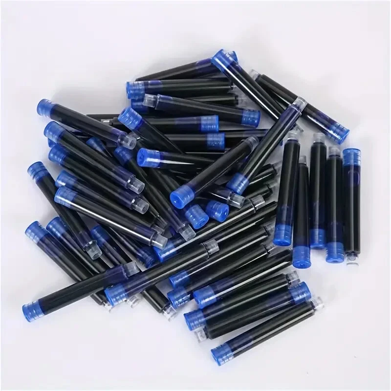 10X Blue 3.4 mm size High Quality Fountain pen Ink Cartridges - image 1 of 1