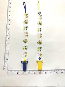 Handgefertigter Schnullerhalter - Feiertag - Ostern - Minions - Bild 1 von 4