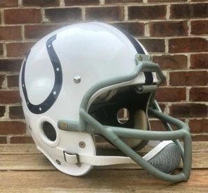 Vintage Riddell Kra-Lite RK2 Football Helmet Baltimore Colts Raymond Berry - Picture 1 of 10