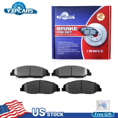 Kit de pastillas de freno delanteras de cerámica para Cadillac CTS STS 2009 2010 2011 2012 2013 2014 Foto 1 de 4