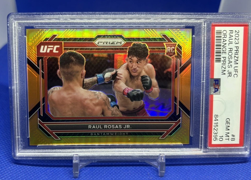 Raul Rosas Jr. PSA 10  2023 Panini Prizm UFC Orange Prizm /99 SP RC Rookie 🔥🔥 - Image 1 of 1