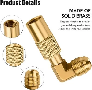 Blackstone Grill Propane Adapter Male Flare Elbow Connect Extension Hose Durable - Picture 1 of 11