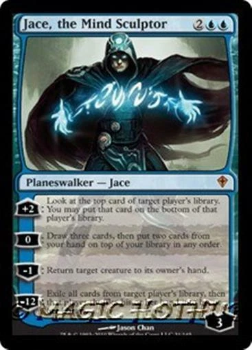 MTG - JACE, THE MIND SCULPTOR - Worldwake (M) - Image 1 of 1