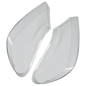 Polycarbonate Front Headlight Covers for Porsche Cayenne 957 2007-10 Left Right - Picture 1 of 12