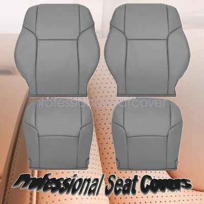 Cubierta de asiento inferior y trasero gris conductor pasajero para Toyota 4Runner 2003-09 Foto 1 de 4