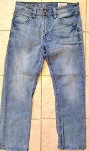 TK Axel Jeans Men's 32 x 30 Slim Boot Light Wash Cotton Stretch Denim Hartford - Picture 1 of 6