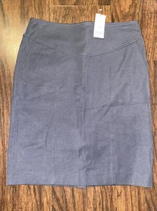 BNWT Banana Republic Gray Pencil Skirt Size 6 Stretch - Picture 1 of 2