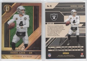 2020 Panini Gold Standard FOTL Emerald /11 Derek Carr #41