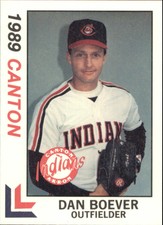 1989 Canton-Akron Indians Best #7 Dan Boever
