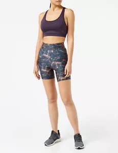 AURIQUE Women's Printed Cycling Shorts Teracotta XL - Picture 1 of 5