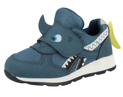 Zapatillas De Diseño De Tiburón Spot On Para Niños: N1163 - Imagen 1 de 4