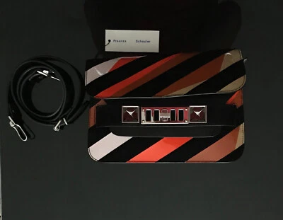 PS11 Mini Bolso Clásico en Cuero Negro Hexagonal, Gamuza, EDICIÓN LIMITADA - Apenas Usado Foto 1 de 4