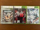 Lot Of 3 Xbox 360 Games (WWE 13 + Deadrising + SSX) Complete Nice Condition