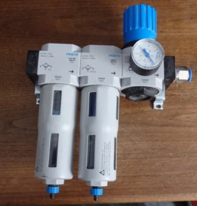 FESTO LF-D-5M-MIDI-A / LFMA-D-MIDI-A / LR-D-7-MIDI AIR REGULATOR FILTER SYSTEM - Picture 1 of 9