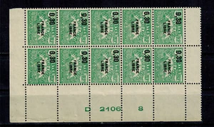 Madagascar France Libre bas de page Taxe N° 28 x 10 Neuf ** MNH - Imagen 1 de 1