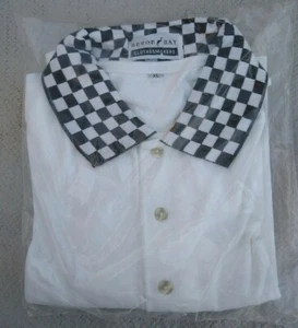 Camisa polo vintage Nascar a cuadros Heron Bay para fabricantes de ropa XL - Imagen 1 de 3