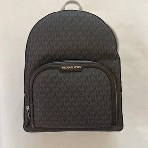 Michael Kors Signature Backpack Black NWT - Picture 1 of 6