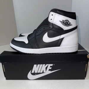 Air Jordan Retro 1 High OG schwarz weiß Panda Ying Yang Größe 9,5 Herren DZ5485-010 - Bild 1 von 9