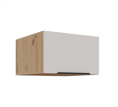 Aufsatzschrank Hochschrank 60 cm Küche SOLANO Kaschmir beige Küchenzeile - Bild 1 von 4