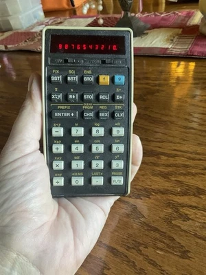 Hewlett Packard HP 25 Programmable Calculator WORKS - Image 1 of 4