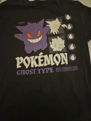 Pokémon Chost Type T Shirt SizeL 10/12 - Image 1 of 3