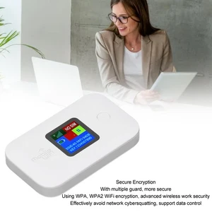 4G Portable WiFi 300Mbps 10 Users Sharing 3000mAh Europe Asia Version Mobile NEW - Afbeelding 1 van 12