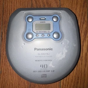 Panasonic SL-SX276J Portable CD Player Anti Shock 3.0 Vintage Japan 2000 Parts - Picture 1 of 4