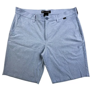 "Pantalones cortos de golf Travis Mathew para hombre 35 azules elásticos 9"" entrepierna informales cómodos" - Imagen 1 de 10