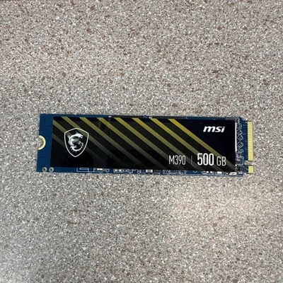 MSi M371 NVMe 500GB Internal SSD M.2 2280 SSD Solid State Drive - Image 1 of 2