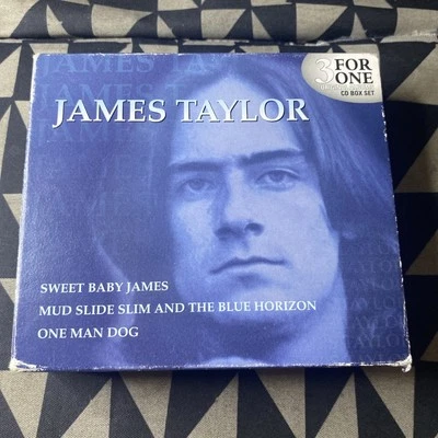 James Taylor 3 For One CD Box Set - Sweet Baby James + Mud Slide + One Man Dog Foto 1 de 4