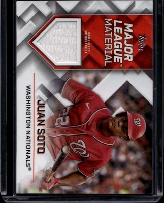2022 Topps #MLM-JS Juan Soto Major League Material Reliquias (Serie Dos) Foto 1 de 2