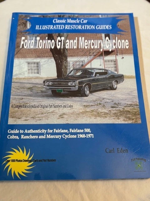 Ford Torino Gt Mercury Cyclone Fairlane Ranchero Restoration Manual Parts Book Foto 1 de 1