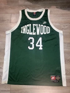 Paul Pierce Inglewood High Schoo Retro Nike NBA Basketball Jersey 2XL 2X Mens - Picture 1 of 5