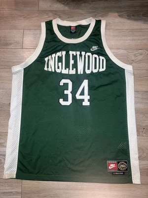Camiseta deportiva de baloncesto retro Nike NBA Paul Pierce Inglewood High Schoo 2XL 2X para hombre Foto 1 de 4
