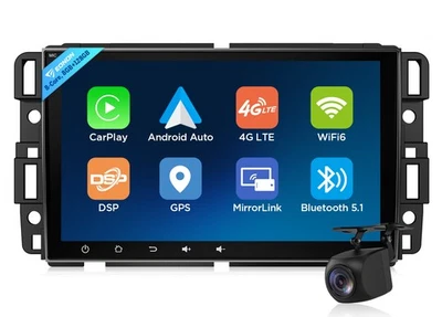 Eonon GMX6S PRO 8+128 Android 13 Head Unit CarPlay Navi for GMC Sierra 2007-2013 - Image 1 of 4