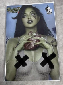 Zombie Tramp #56 Shikarii Limited to ONLY 350 Topless Virgin Variant Cover   NM - Picture 1 of 7